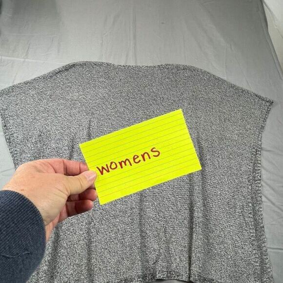 Eileen Fisher Cape Womens Large Soft Tencel Blend Poncho Tencel Lyocell - Picture 6 of 10